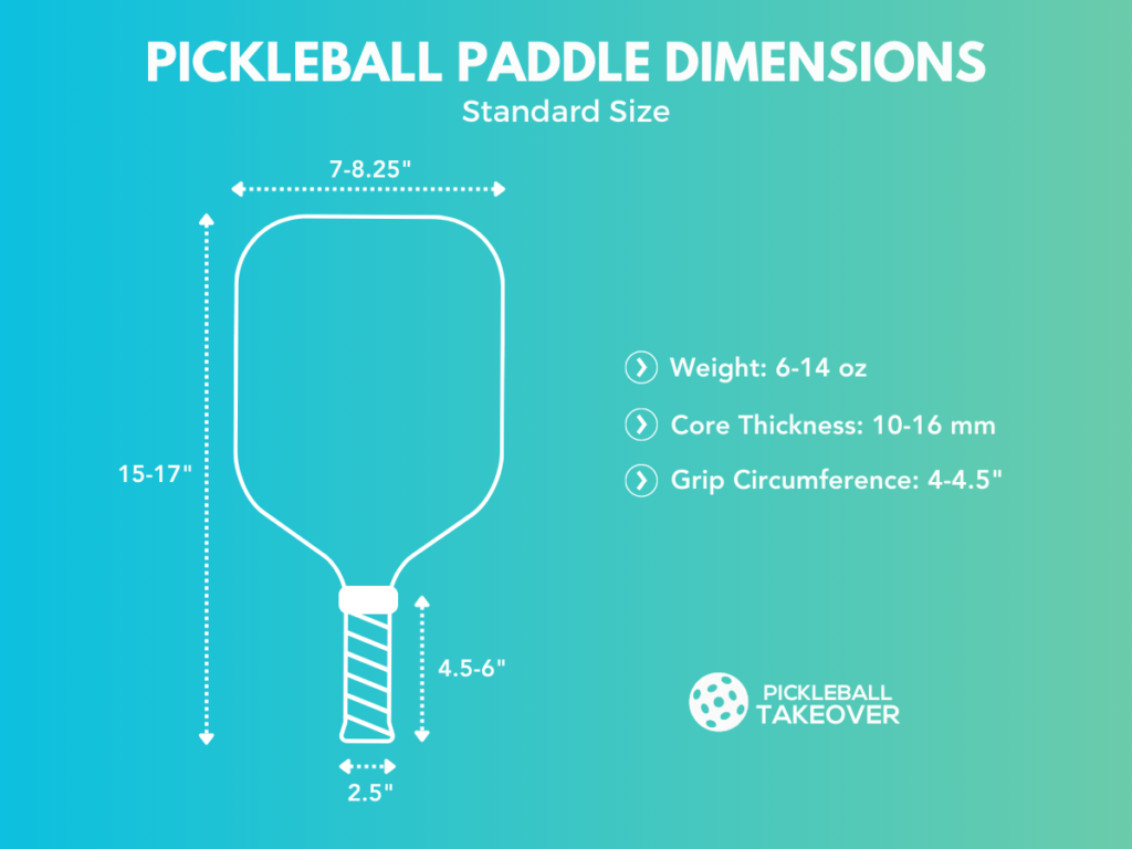 Pickleball Paddle Dimensions: Find the Best Size for You